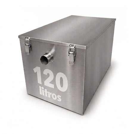 Separador de grasas inox 120 litros