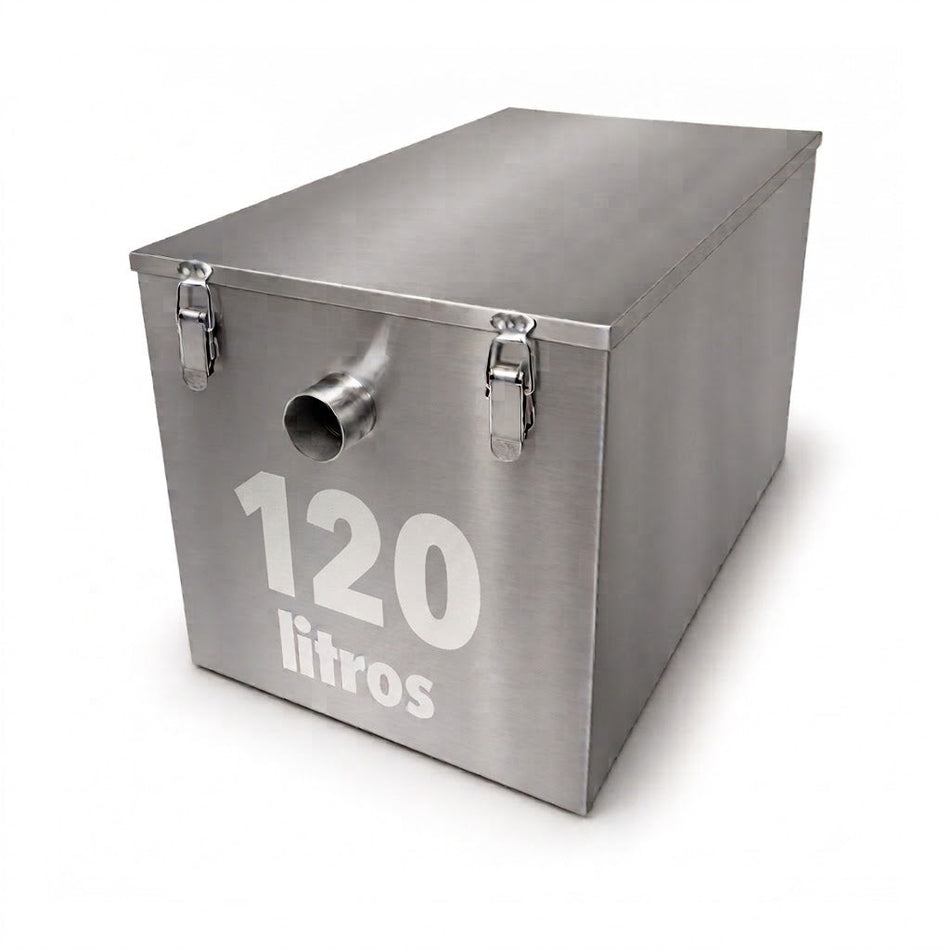 Separador de grasas inox 120 litros