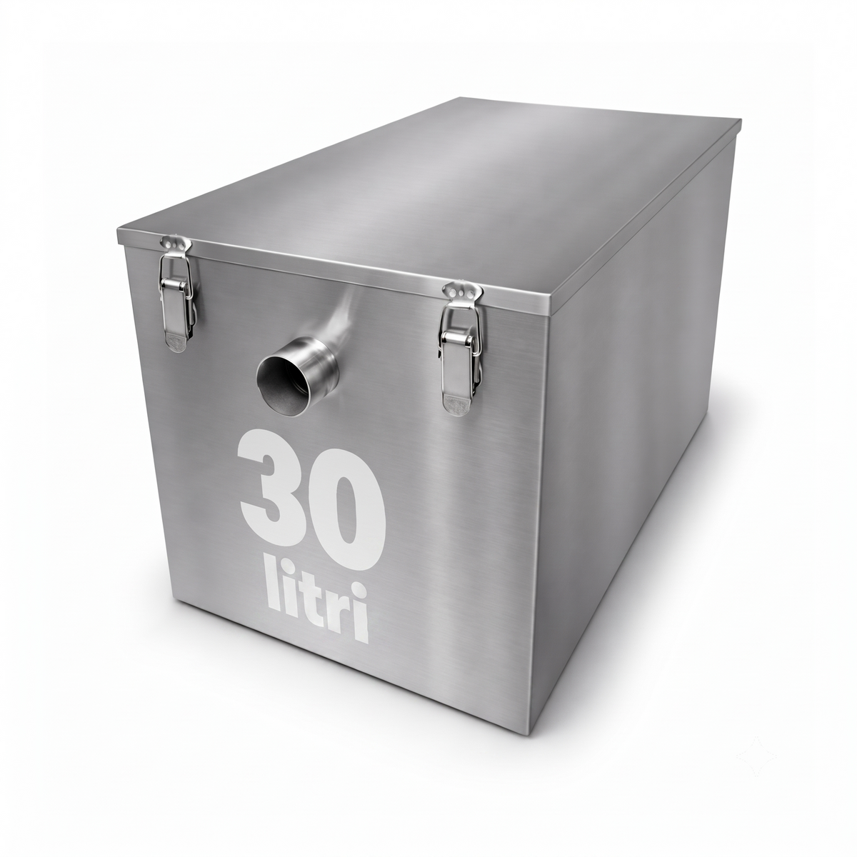 Separador de grasas bajo fregadero 30L - separador de grasas de acero inoxidable