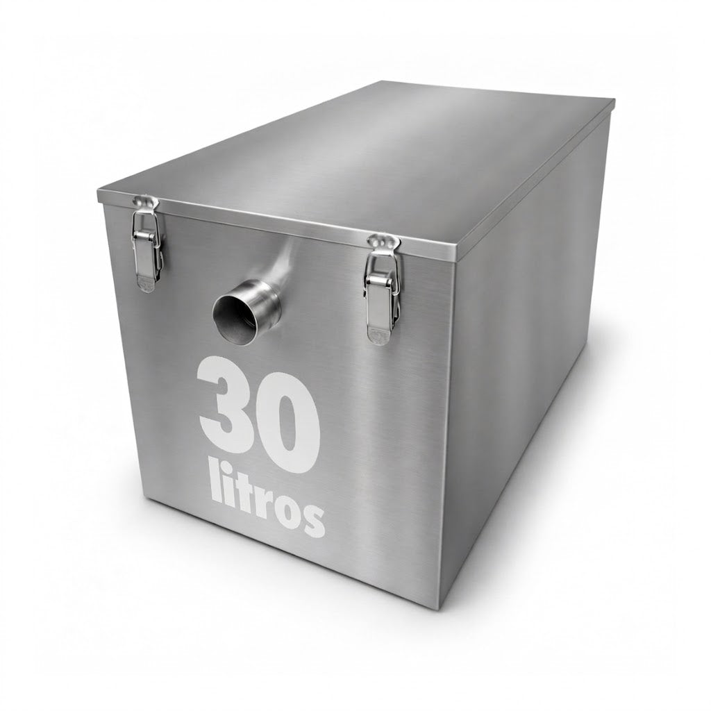 Separador de grasas inox 30 litros