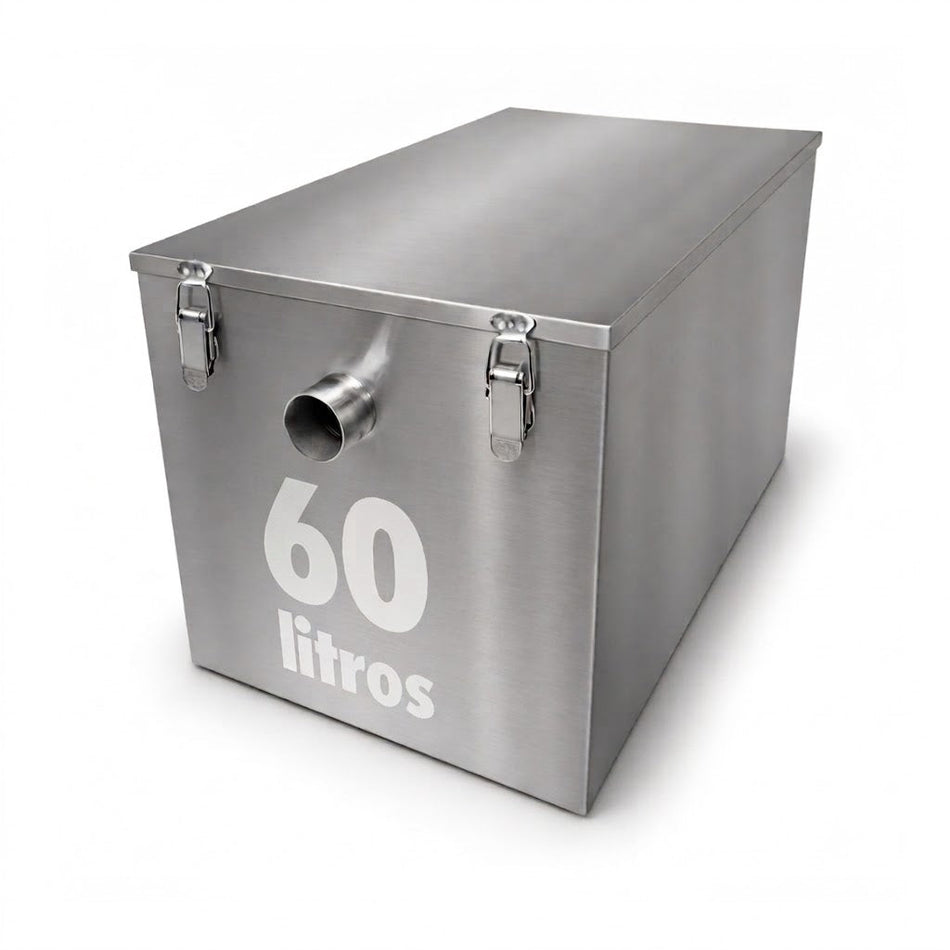 Separador de grasas inox 60 litros