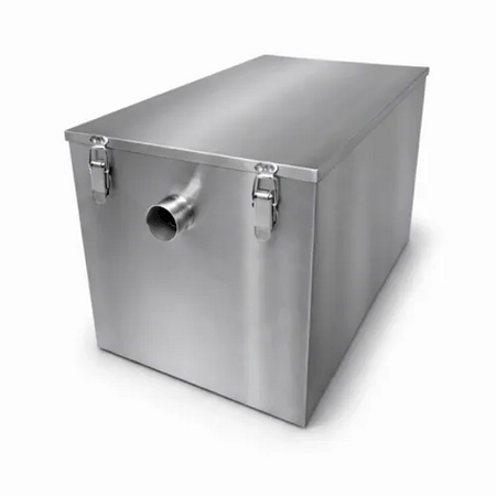 Separador de grasas bajo fregadero 60L - separador de grasas de acero inoxidable 4