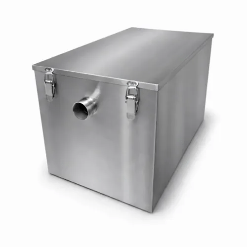 Separador de grasas de pie 120L - separador de grasas de acero inoxidable 4