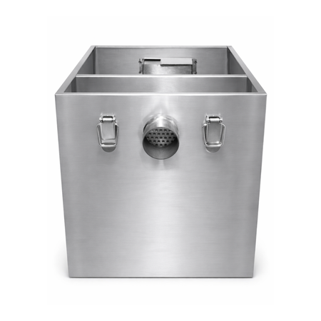 Separador de grasas bajo fregadero 60L - separador de grasas de acero inoxidable 3
