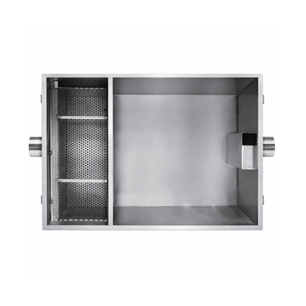 Separador de grasas de pie 200L - separador de grasas de acero inoxidable 5